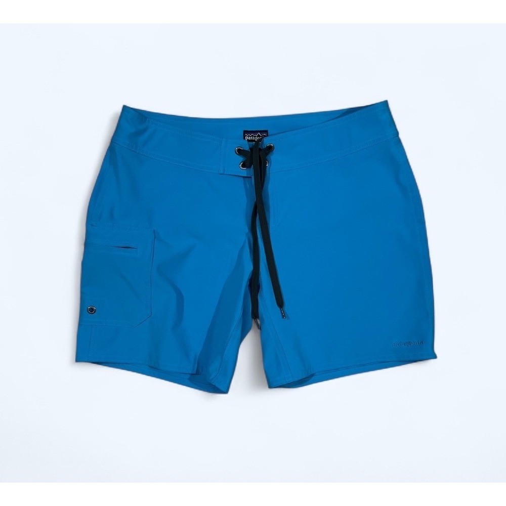 PATAGONIA SHORTS WOMENS SIZE 4 BLUE LIGHTWEIGHT